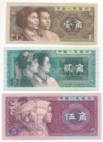 Kína 1980. 1J + 2J + 5J T:UNC China 1980. 1 Jiao + 2 Jiao + 5 Jiao C:UNC