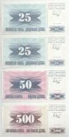 Bosznia-Hercegovina 1992. 25D (2x) + 50D + 500D T:UNC,AU
Bosnia-Hercegovina 1992. 25 Dinara (2x) + ...
