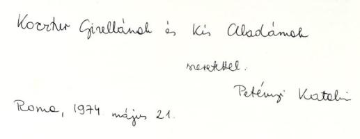 Petényi Katalin: Barcsay Jenő. Bp., 1974, Corvina. Gazdag képanyaggal illusztrálva. A szerző, Petény...