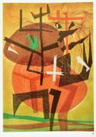 Hárs Éva: Martyn Ferenc. Bp.,1975, Képzőművészeti Alap. Gazdag képanyaggal illusztrált. Kiadói egész...