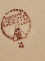 Gerzit söröskorsó, "A jó ital megfiatalít", körben italozójelenettel díszített gyűjtői sör...