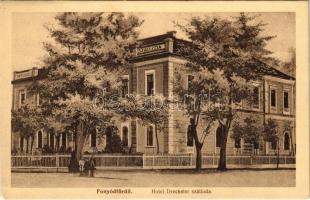 1916 Fonyód-fürdő, Drechsler szálloda és Drechsler Nándor szállodás saját kiadása
