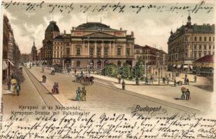 Budapest VIII. Népszínház Litho