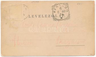 1898 (Vorläufer) Előpatak, Valcele; Sétatér. Zeidner H. kiadása / promenade (EB)