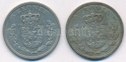 Dánia 1960-1961. 5K Cu-Ni "IX. Frigyes" (2xklf) T:XF,VF patina
Denmark 1960-1961. 5 Krone...