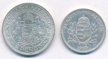 1938. 2P Ag "Madonna" + 1939. 1P Ag (ph.) T:AU,XF
Adamo P7, P6