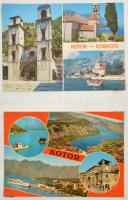 MONTENEGRO ÉS BOSZNIA - 100 db MODERN és RÉGI képeslap albumban