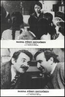 cca 1976 ,,Barna férfi estidőben" című lengyel filmvígjáték jelenetei és szereplői, 11 db vinta...