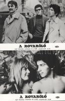 cca 1971 ,,A rovarölő - a félszeg kamasz és a nők" című jugoszláv film jelenetei és szereplői, ...