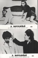 cca 1971 ,,A rovarölő - a félszeg kamasz és a nők" című jugoszláv film jelenetei és szereplői, ...