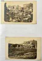 RÓMA - 318 db MODERN és RÉGI olasz képeslap albumban