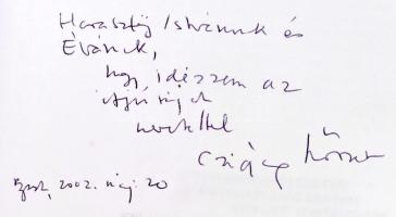 Czigány Lóránt: Ahol állok, ahol megyek. Magyarországi tanulóéveim. A szerző, Czigány Lóránt (1935-2...