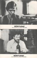 cca 1982 ,,Bűntudat" című csehszlovák bűnügyi film jelenetei és szereplői, 6 db produkciós film...