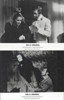 cca 1970 Dosztojevszkij regénye nyomán készült ,,Bűn és bűnhődés" című szovjet film jelenetei é...