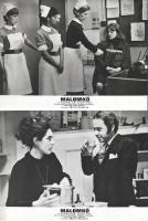 cca 1969 ,,Malomkő - a szerelem érintése" című angol film jelenetei és szereplői, 15 db vintage...