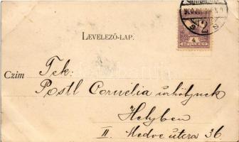 1900 Budapest III. Óbuda, gyárak. Divald Károly 292. (EK)