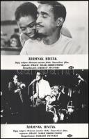 cca 1966 ,,Ádámnak hívták - egy néger dzsessz-zenész élete" című amerikai film jelenetei és sze...