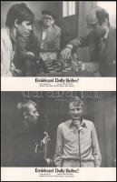 cca 1981 ,,Emlékszel Dolly Bellre" című jugoszláv film jelenetei és szereplői, 6 db produkciós ...