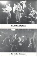 cca 1981 ,,Ez volt a dzsessz" című lengyel film jelenetei és szereplői, 10 db produkciós filmfo...