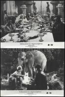 cca 1984 ,,Indiana Jones és a végzet temploma" című amerikai film jelenetei és szereplői, 7 db ...