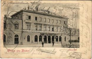 1901 Baden bei Wien, Bahnhof / railway station (fl)