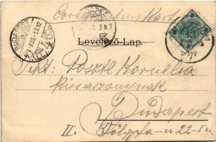 1904 F. Consigny Globe-Trotter, Páris. Gyalog utazza körül a világot. Elindult Párisból 1899. februá...