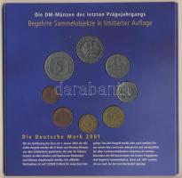 Németország 2002. 1Pf-5M 8klf db + 1c-2&#8364; 8klf db "A márka és az euró" közös kiad...