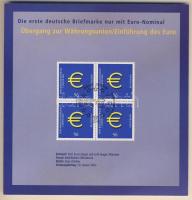 Németország 2002. 1Pf-5M 8klf db + 1c-2&#8364; 8klf db "A márka és az euró" közös kiad...