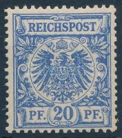 1889 Mi 48a (Mi EUR 1.500.-) Sign: Wiegand BPP