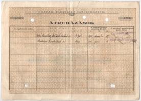 Budapest 1926. "A Gazdák Biztosító Szövetkezete" névre szóló alapítványi okirata 200P-ről,...