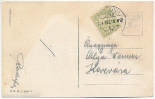 1914 Fröhliche Ostern! Mode / Húsvét / Easter. B.K.W.I. 4636-1. (fl)