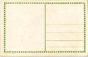 Modell Zwieback. Wien, Kärtnerstrasse 11-15. / Viennese Art Nouveau fashion advertisement postcard s...