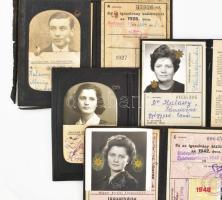 1926-1972 11 db MÁV igazolvány