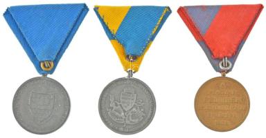 1938. "Felvidéki Emlékérem - II. Rákóczi Ferenc" bronz emlékérem eredeti mellszalaggal + 1...