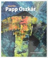 Mezei Ottó: Papp Oszkár. A művész, Papp Oszkár (1925-2011) Kossuth-díjas festő-, tűzzománcművész által Haraszty István &quot;Édeskének&quot; (1934-2022), Kossuth-díjas szobrász, festőművész részére szóló rajzos DEDIKÁCIÓVAL! Bp., 2003, Körmendi Galéria. Gazdag képanyaggal, Papp Oszkár műveinek reprodukcióival illusztrálva. Kiadói kartonált papírkötés. + Papp Oszkár: Átvalósulások. Bp., 2003., Új Művészet Kiadó. Kiadói papírkötés.