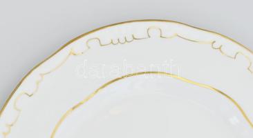 Zsolnay tollas mintás szendvicskínáló készlet. Jelzéssel, hibátlan, eredeti díszdobozában