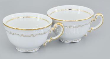 Zsolnay tollas mintás kávés készlet. 6 személyes, jelzéssel, hibátlan, eredeti díszdobozban