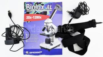 Bresser Biolux AL mikroszkóp szett, dobozában