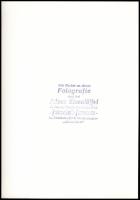 cca 1974 Adam Eisenlöffel német fotóművész pecséttel jelzett vintage fotóművészeti alkotása, amely H...