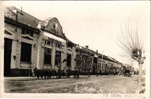 Halmi, Halmeu; Takarékpénztár, Fő utca / savings bank, main street. photo