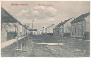 1913 Halmi, Halmeu; Deák Ferenc utca / street