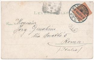 1900 Püspökfürdő, Szentlászlófürdő, Baile 1 Mai (Nagyvárad, Oradea); fürdő épület, indóház, vasútáll...