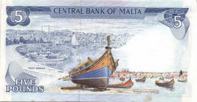 Málta 1967. 5Ł T:I- kissé foltos