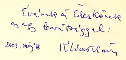 Földényi F. László: Klimó Károly. A művész, Klimó Károly (1936-) Munkácsy Mihály-díjas festő- és gra...