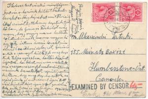 1940 Csanálos, Cenalos, Urziceni; Fő utca, Érni Márton (?) üzlete / main street, shop (EK) + "E...