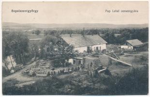 1915 Sepsiszentgyörgy, Sfantu Gheorghe; Pap Lehel cement gyára / cement factory