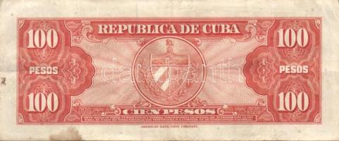Kuba 1959. 100P T:II-/III