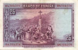 Spanyolország 1928. 25P T:II