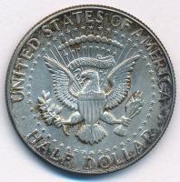 Amerikai Egyesült Államok 1966. 1/2$ Ag "Kennedy" T:XF USA 1966. 1/2 Dollar Ag "Kenne...