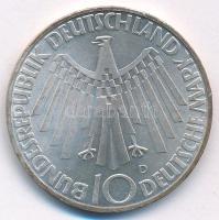 Német Szövetségi Köztársaság 1972D 10M Ag "Müncheni Olimpia - Spirál" T:AU
FRG 1972D 10 M...